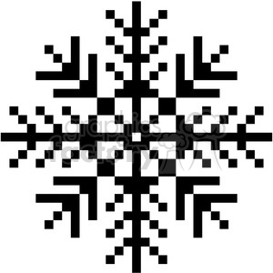 Bit Black Snowflake Vector Clipart Royalty Free Gif, Png 300x300 Bit Black Snowflake Vector Clipart Royalty Free Gif, Png