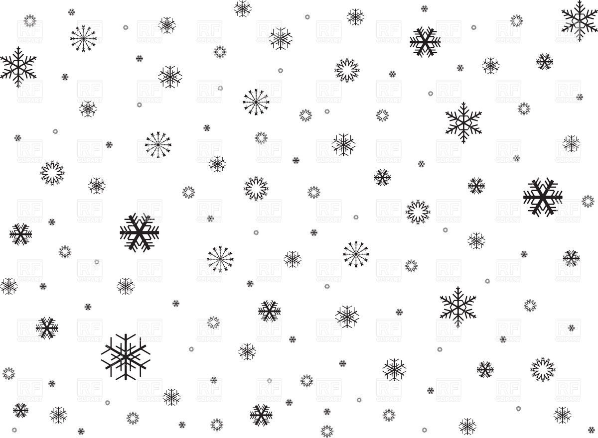 Snowflake Vector Clipart 1200x880 Snowflake Vector Clipart