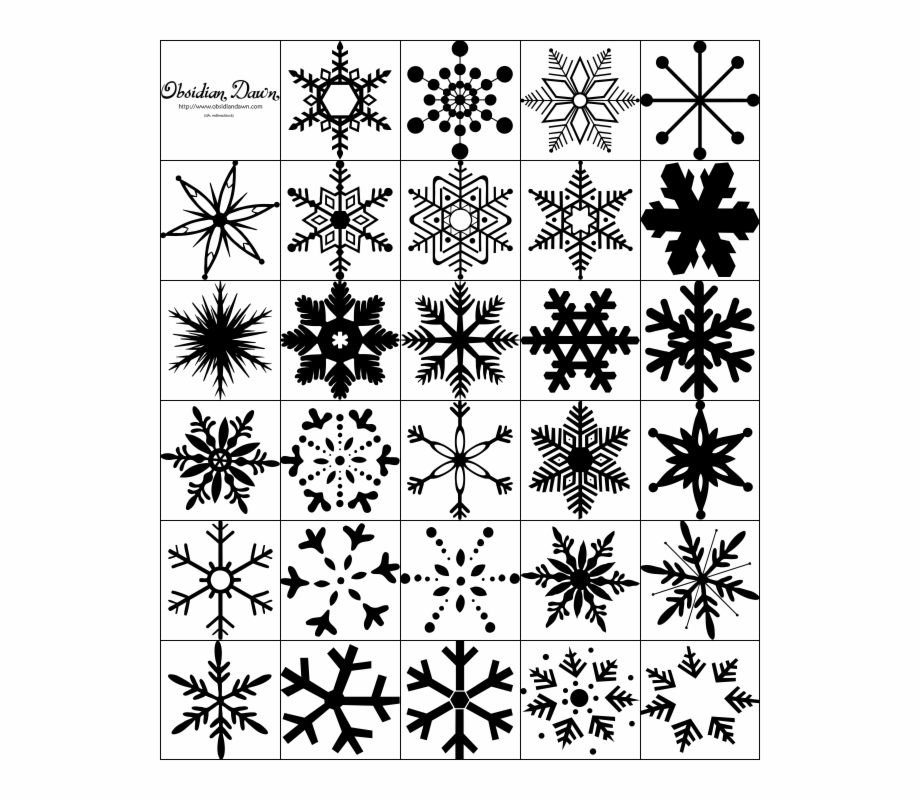 Snowflakes Vector Png 920x800 Snowflakes Vector Png