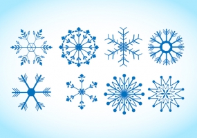 Snowflakes Free Vector Graphic Art Free Download 285x200 Snowflakes Free Vector Graphic Art Free Download