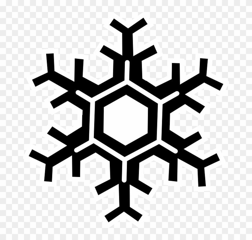 840x800 Snowflake Vector Art