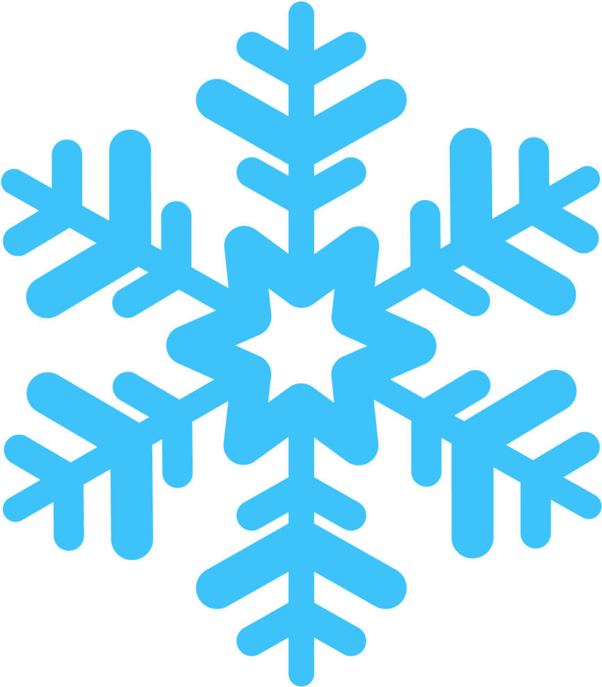 866x989 Snowflake Vector Clipart