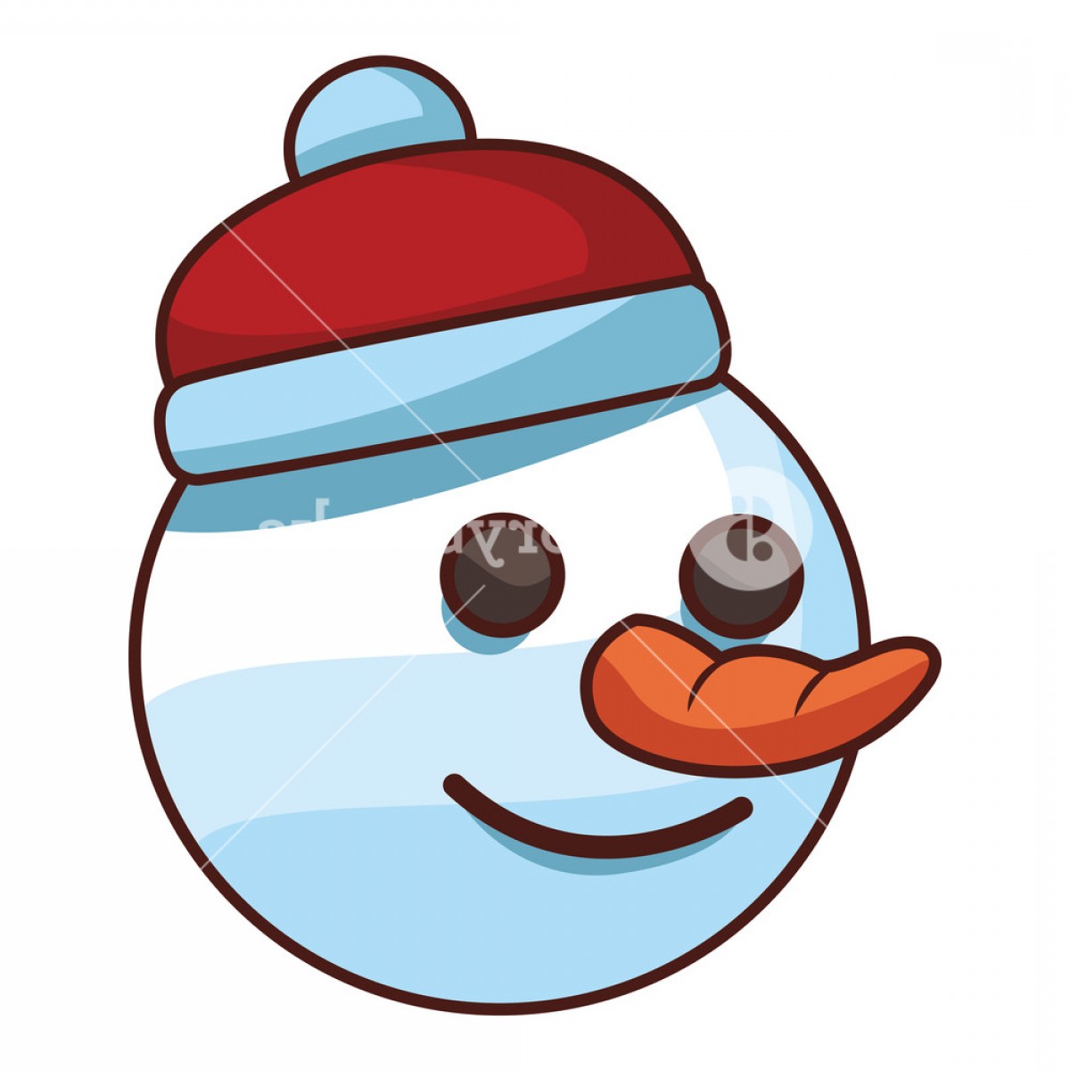 Snowman Face Vector Catchsplace 1200x1200 Snowman Face Vector Catchsplace