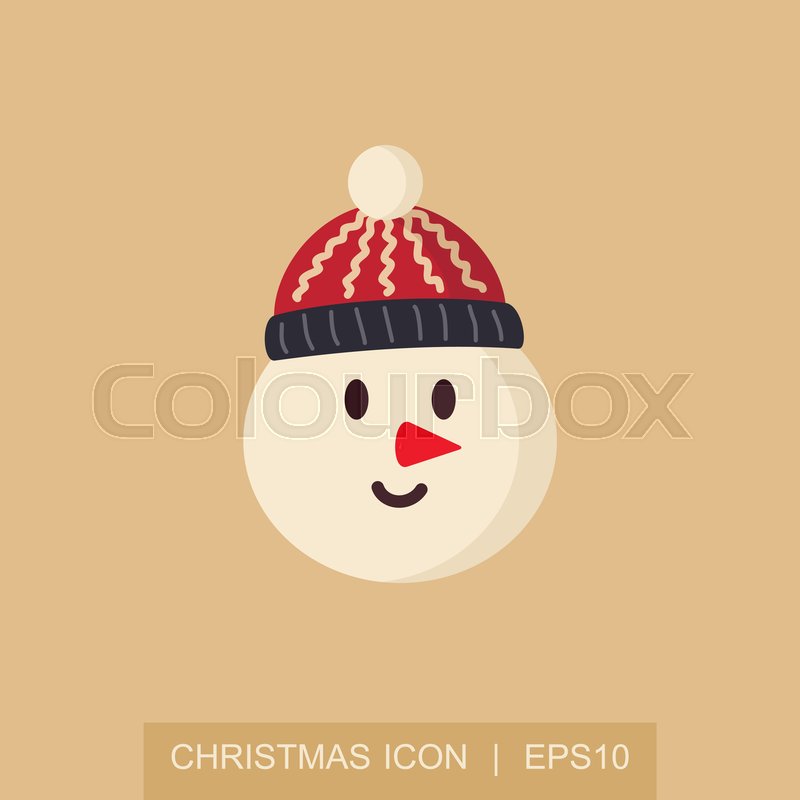 Snowman Face Icon Merry Christmas And Stock Vector Colourbox 800x800 Snowman Face Icon Merry Christmas And Stock Vector Colourbox
