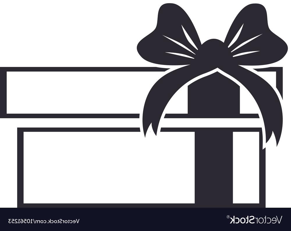 1000x793 Hd Present Silhouette Vector Cdr Free Vector Art, Images