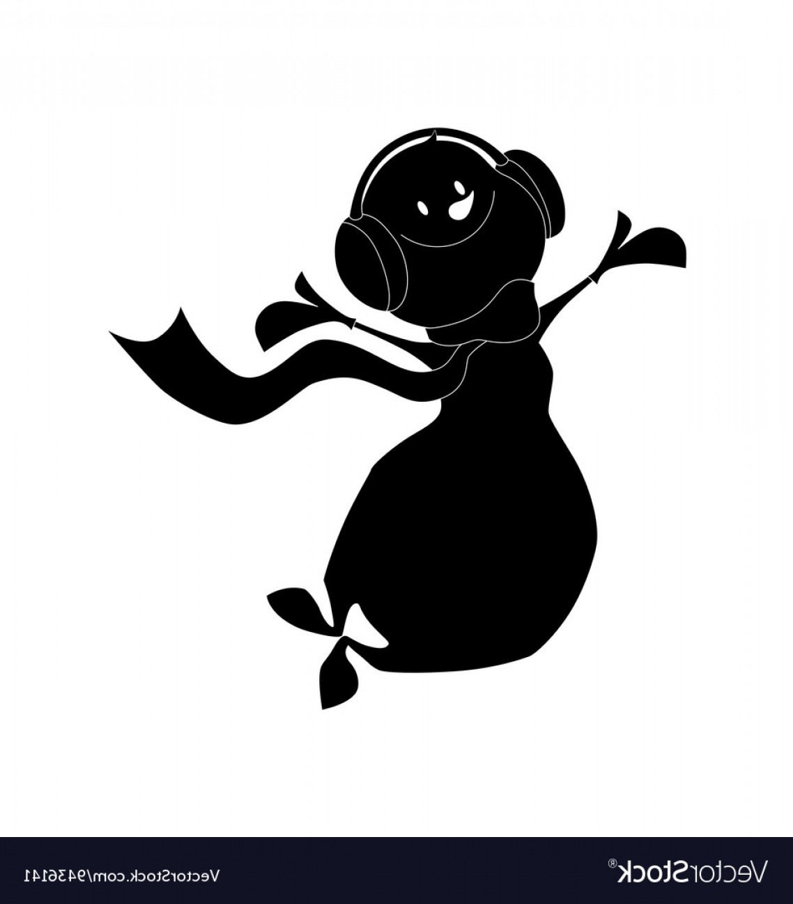 Download Snowman Silhouette Vector at Vectorified.com | Collection ...