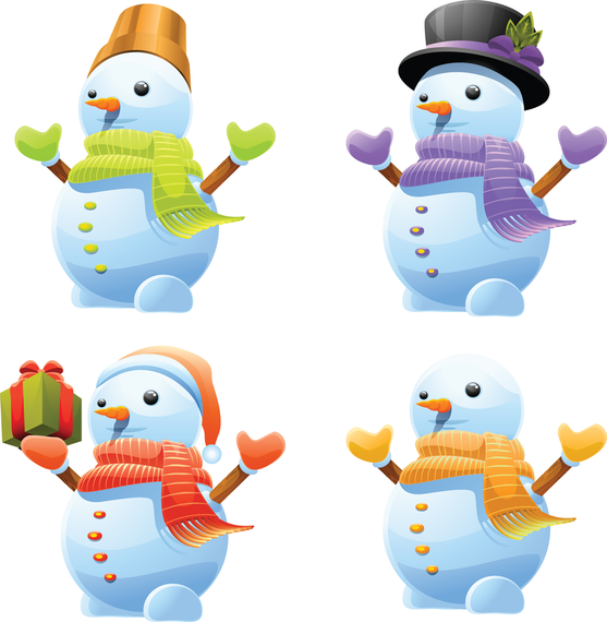 Snowman Vector