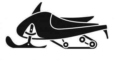 367x195 Snowmobile Line Art Vector Archives Vector Images Design