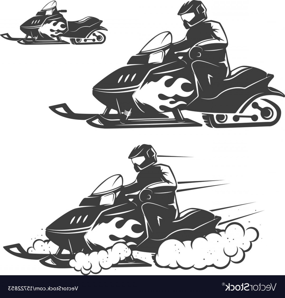 1200x1256 Snowmobile Vector Art Cultracing