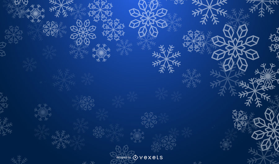 900x529 Blue Snowy Background
