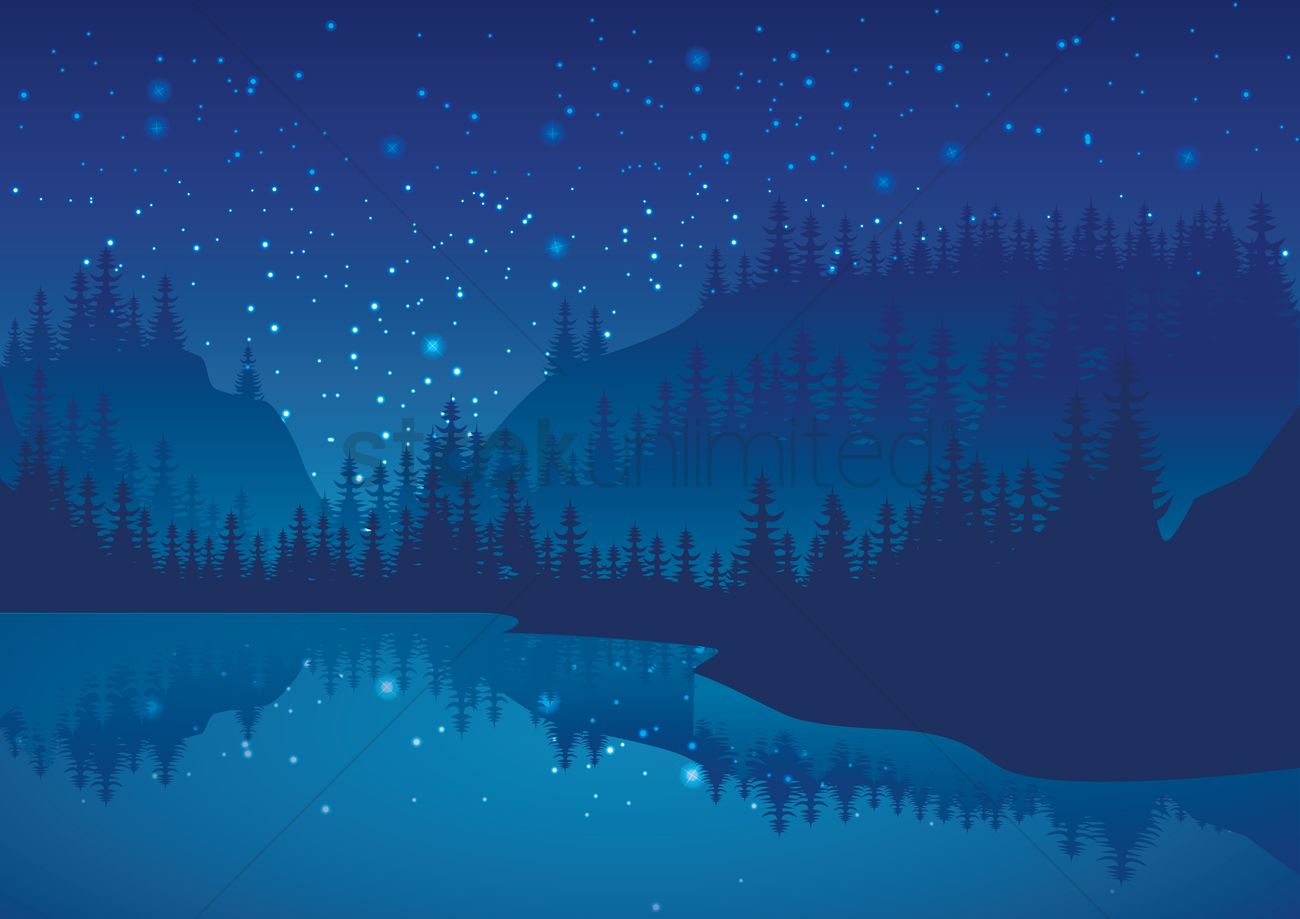 1300x919 Snowy Mountains Background Vector Image
