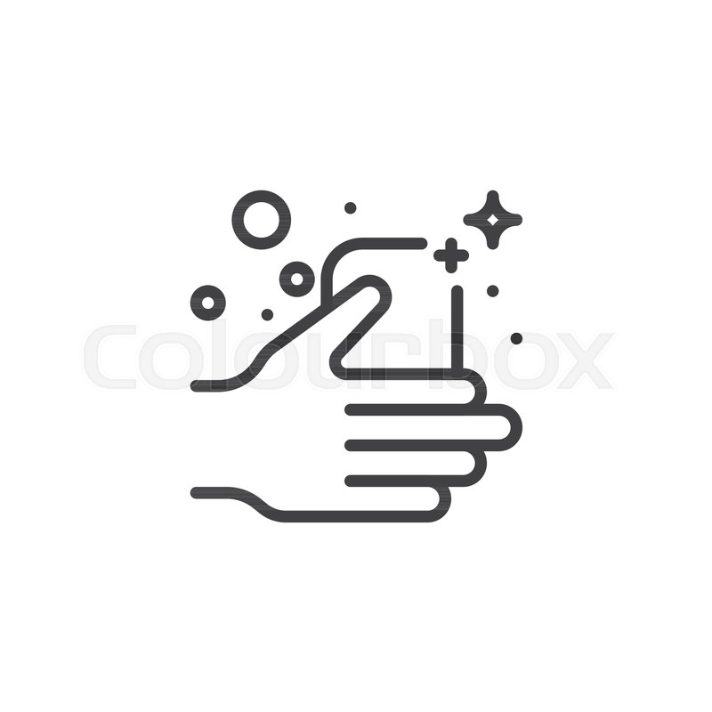 Soap Bar In A Hand Outline Icon Stock Vector Colourbox 800x800 Soap Bar In A Hand Outline Icon Stock Vector Colourbox