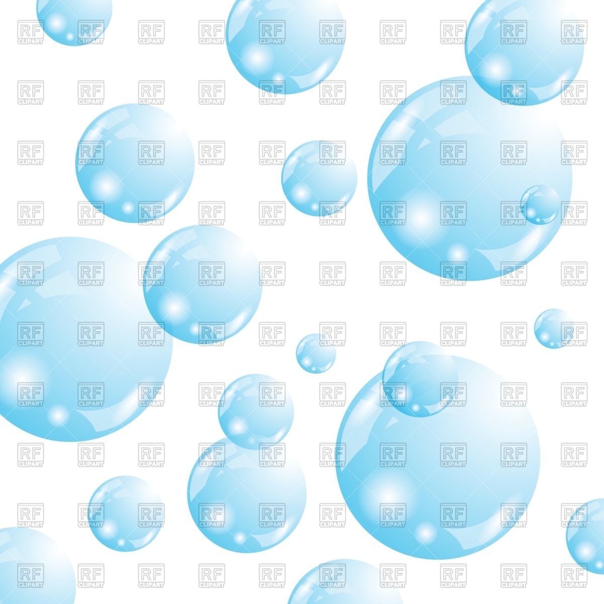 Soap Bubbles Vector
