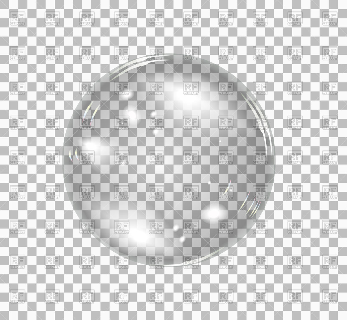 1200x1105 Soap Bubble Vector Image Of Objects
