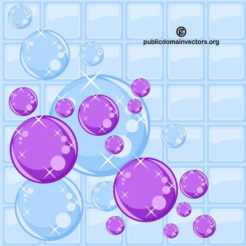 500x500 Soap Bubble Vector Clip Art