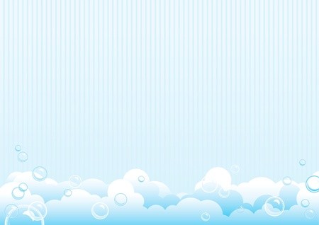 450x318 Soap Bubbles Blue Background Of Soap Bubbles Vector Illustration