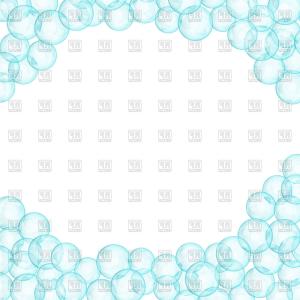300x300 Frame Made Of Soap Bubbles Vector Clipart Hoodamathrun