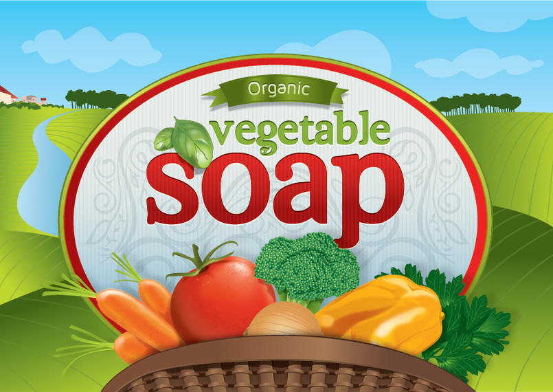 805x570 Organic Vegetable Soap Logo