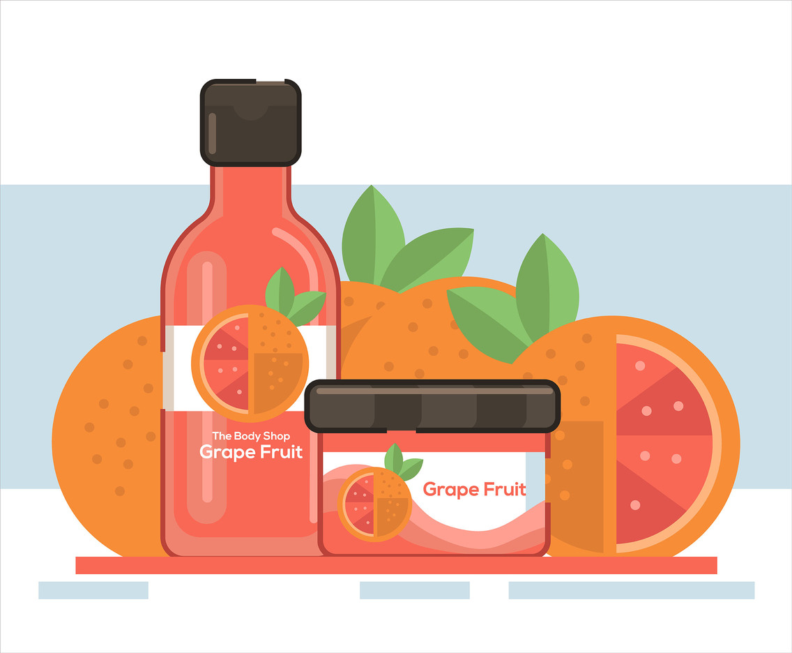 1136x936 Grapefruit Soap Vector Vector Art Graphics