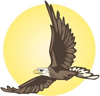350x337 Free Soaring Eagle Clipart And Vector Graphics