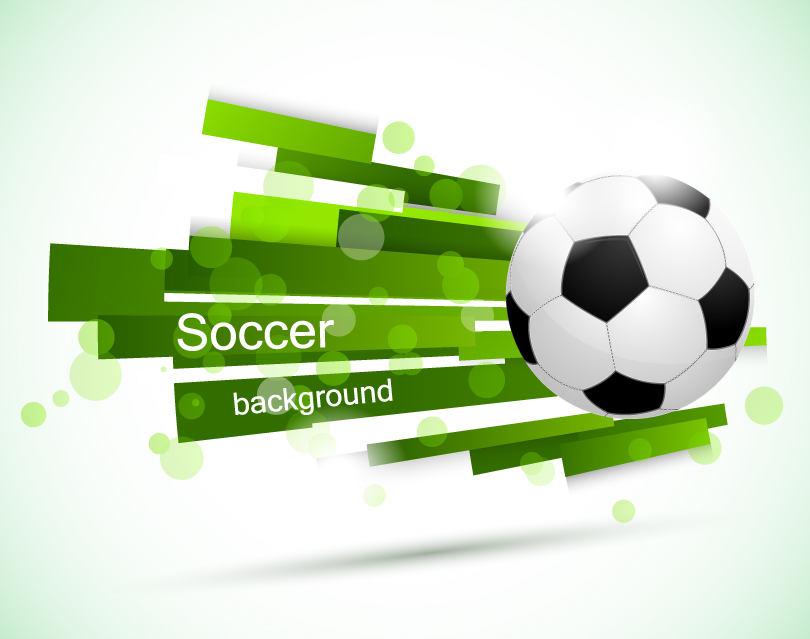 810x639 Soccer Background Vector Free Vector Graphic Download