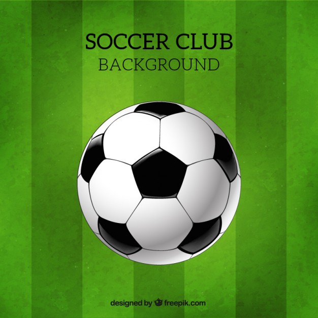 626x626 Soccer Ball Background Vector Free Download