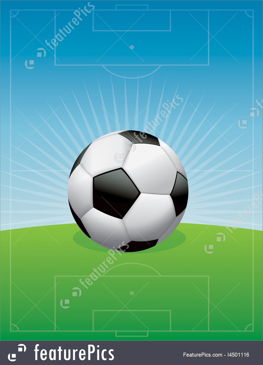 1004x1392 Vector Soccer Football Field Background Illustration
