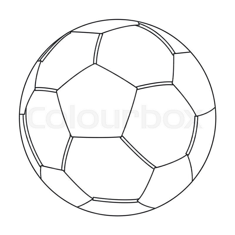 Green Soccer Ball Icon In Outline Stock Vector Colourbox 800x800 Green Soccer Ball Icon In Outline Stock Vector Colourbox