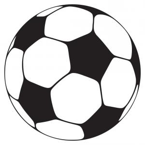 Soccer Ball Outline Vector at Vectorified.com | Collection of Soccer ...