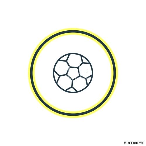 Football Outline 500x500 Football Outline