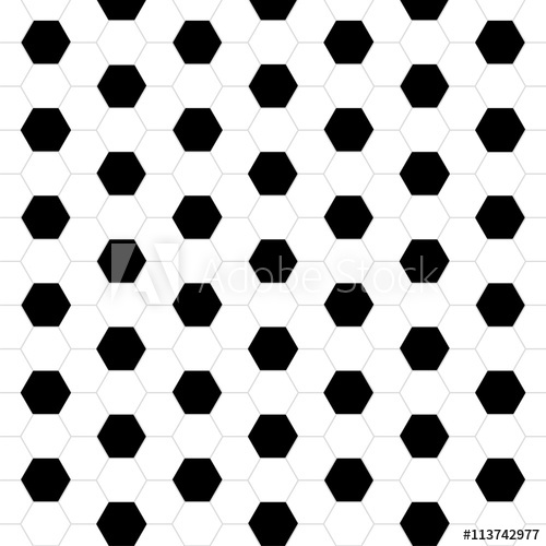 500x500 Soccer Ball Pattern Vector