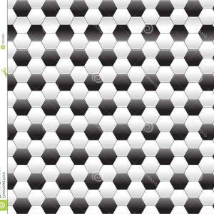 300x300 Stock Illustration Soccer Ball Pattern Vector Black White