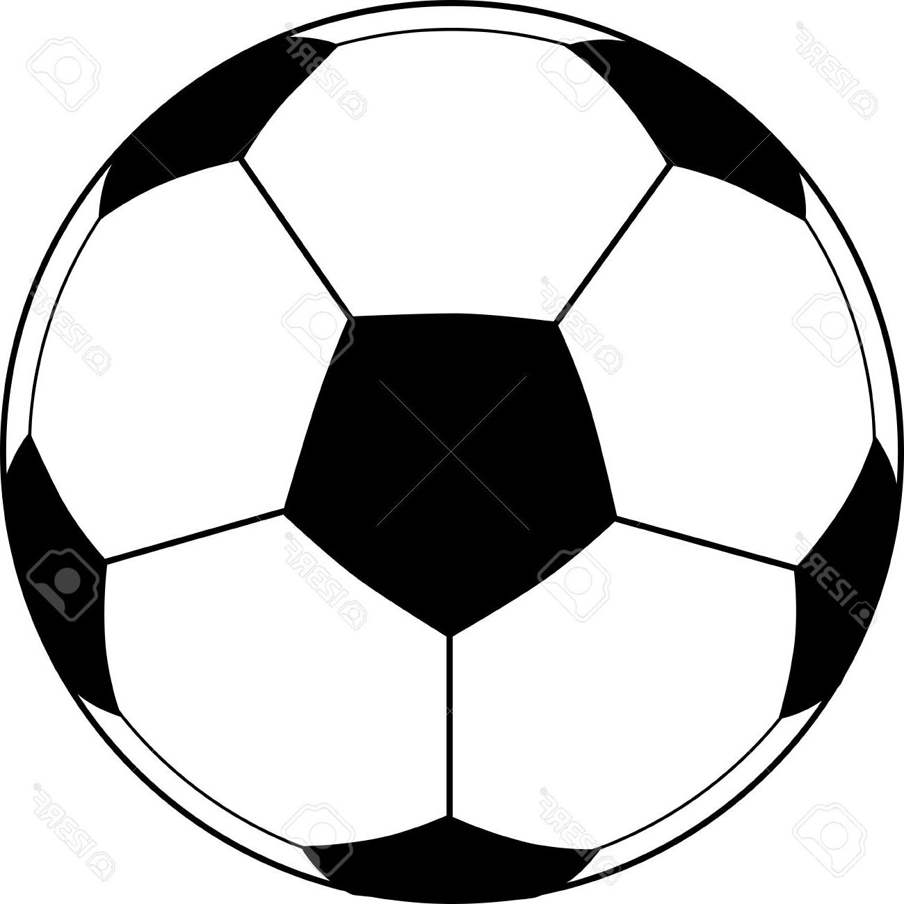 1300x1300 Unique Soccer Ball Vector Graphic Design Free Vector Art, Images