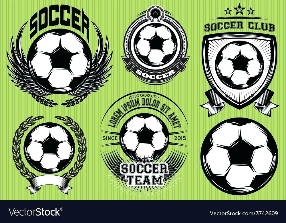 Soccer Ball Design Template Set Of Football Badge Logo Templates 1000x780 Soccer Ball Design Template Set Of Football Badge Logo Templates