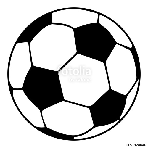 Soccer Ball Icon, Simple Black Style Stock Image And Royalty Free 500x500 Soccer Ball Icon, Simple Black Style Stock Image And Royalty Free