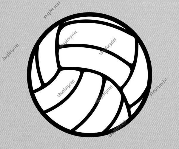 Volleyball Ball Vector Free Download 600x500 Volleyball Ball Vector Free Download