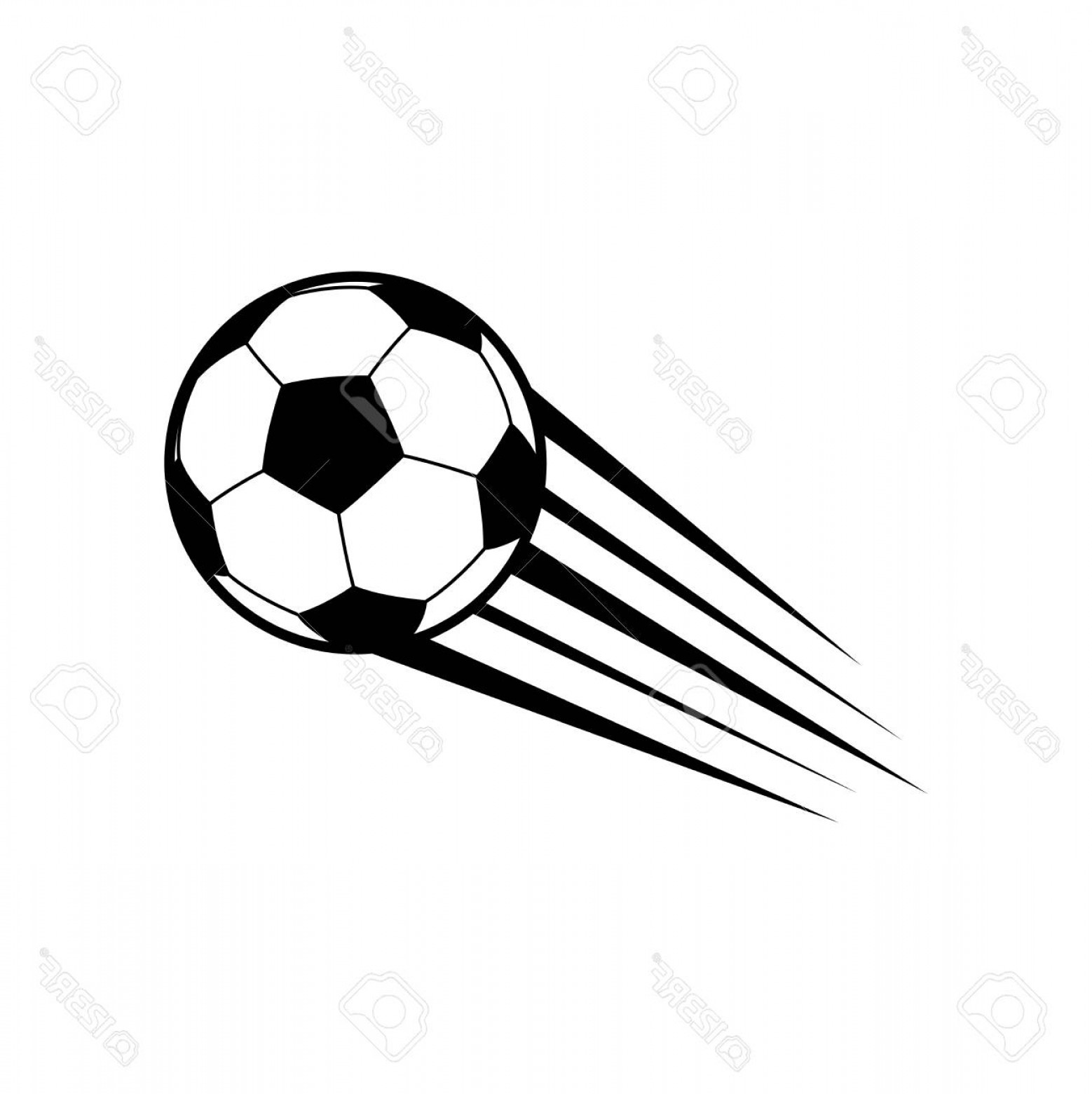 1558x1560 Photostock Vector Flying Soccer Ball Vector Soidergi