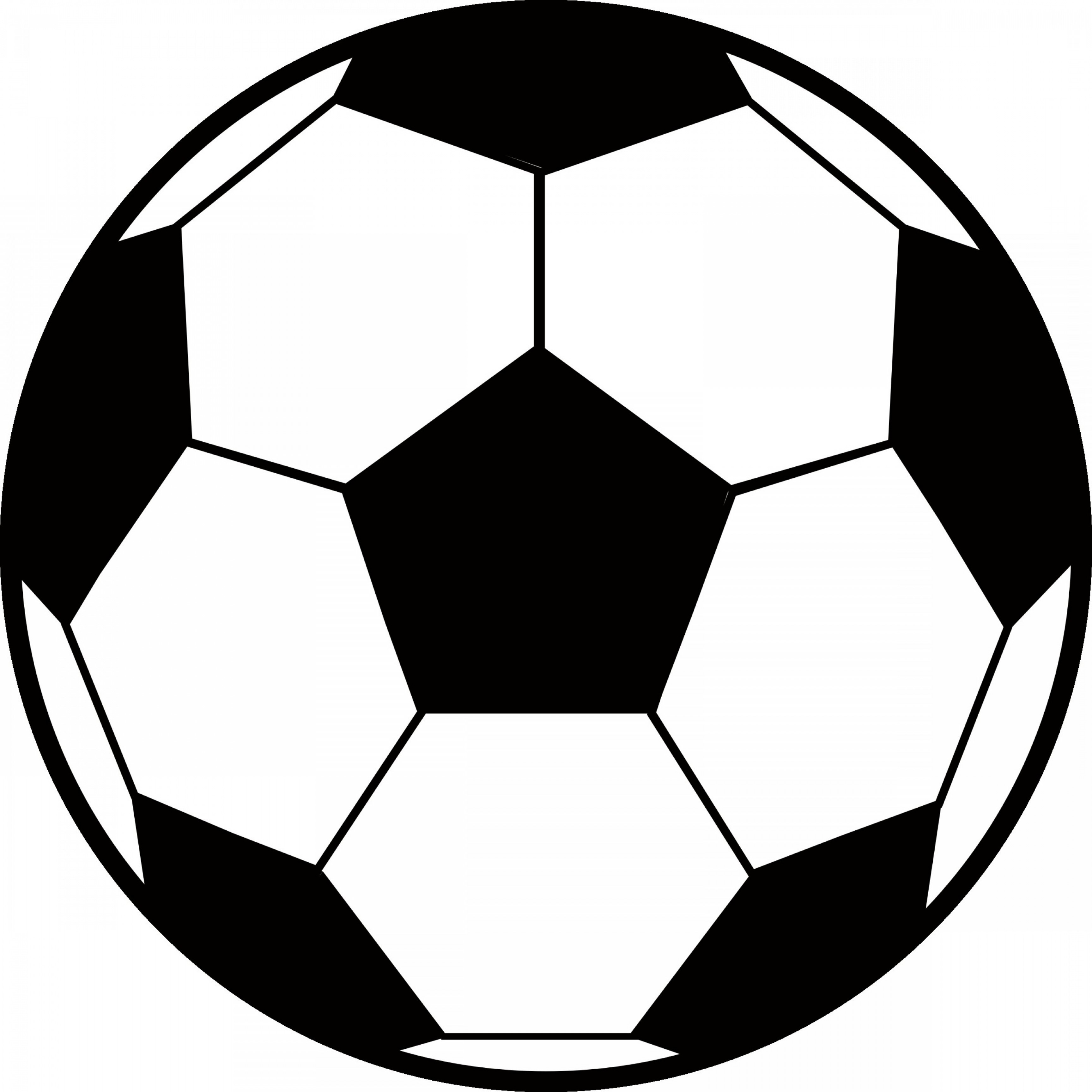 Футбольный мяч черно белый