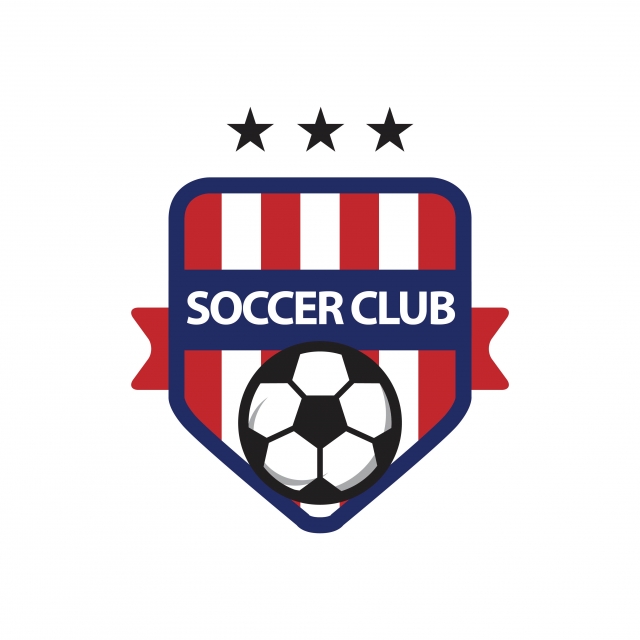 640x640 Soccer Club Logo Vector Template Design Illustration, Logo, Soccer