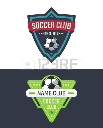 360x450 Soccer Crest Template Club Logo Vector Sport Emblem Illustration