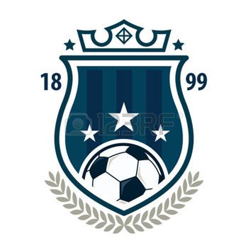 350x350 Stock Vector Tee Graphics Football Logo Design, Sports Logo