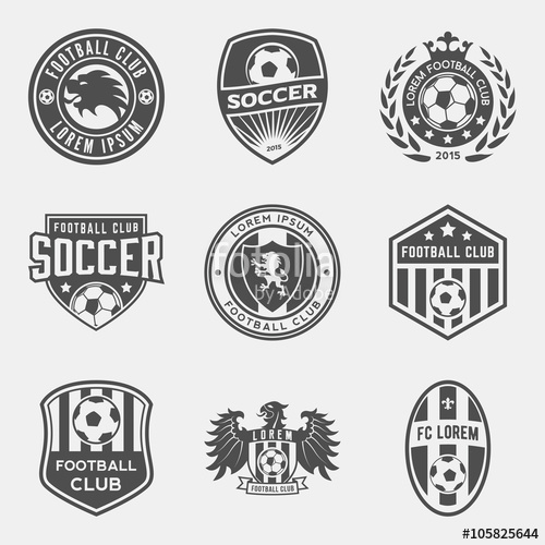 500x500 Set Of Football