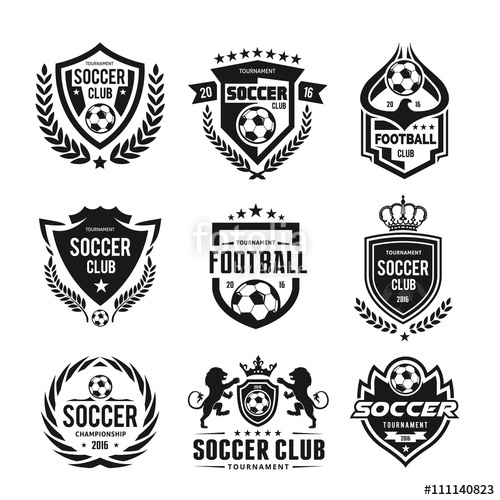 Soccer Emblem Vector at Vectorified.com | Collection of Soccer Emblem ...