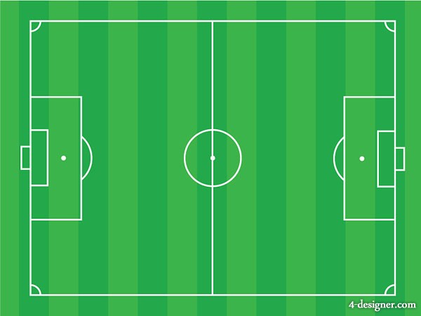 Designer Soccer Field Vector Material 600x450 Designer Soccer Field Vector Material