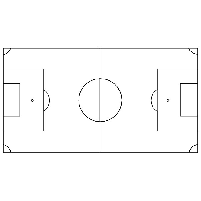 Soccer Field Outline Free Vector 660x660 Soccer Field Outline Free Vector