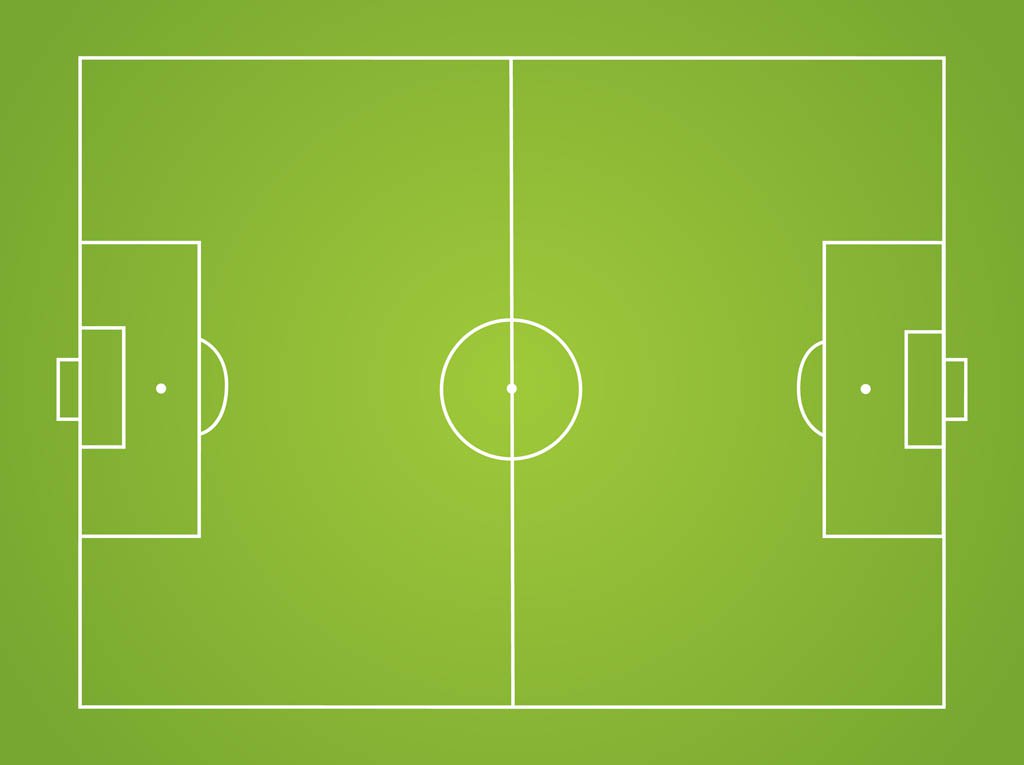 Soccer Field Vector Vector Art Graphics 1024x765 Soccer Field Vector Vector Art Graphics