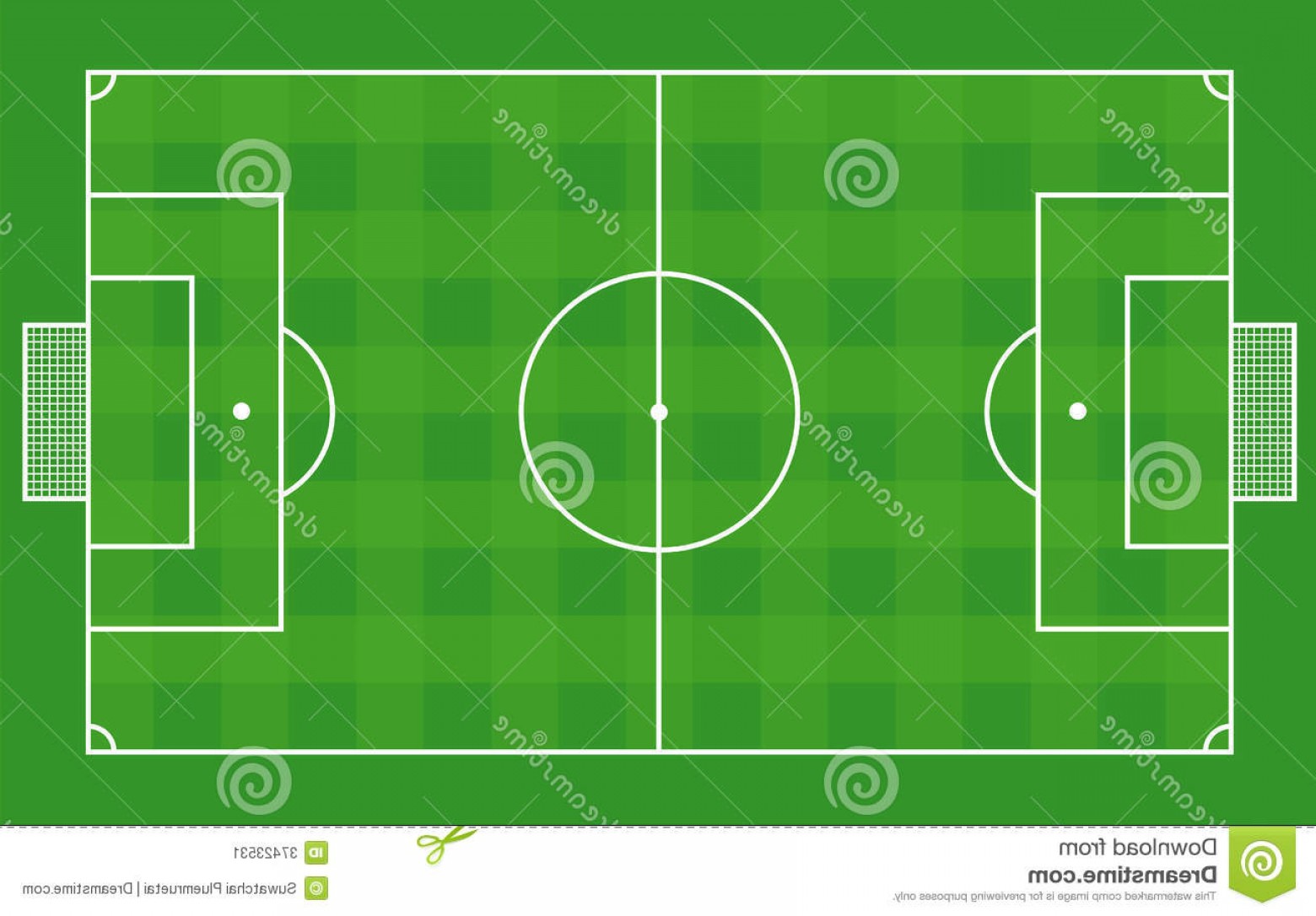Stock Image Top View Soccer Field Football Field Vector Image 1560x1086 Stock Image Top View Soccer Field Football Field Vector Image