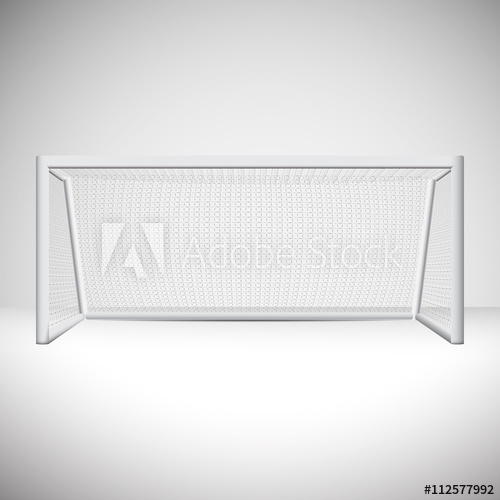 500x500 Isolated Soccer Goal Vector Design