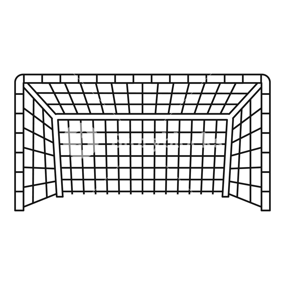 Soccer Goal Vector at Vectorified.com | Collection of Soccer Goal ...