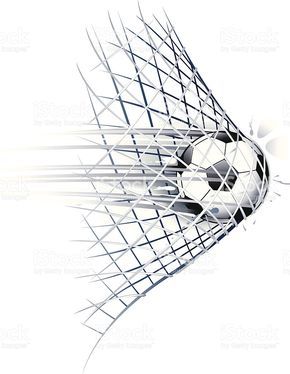290x374 Drawn Of Vector Soccer Ball Goal Illustrations